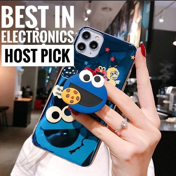 Cookie & Elmo Glam Kick Stand iPhone Case - Picture 3 of 6